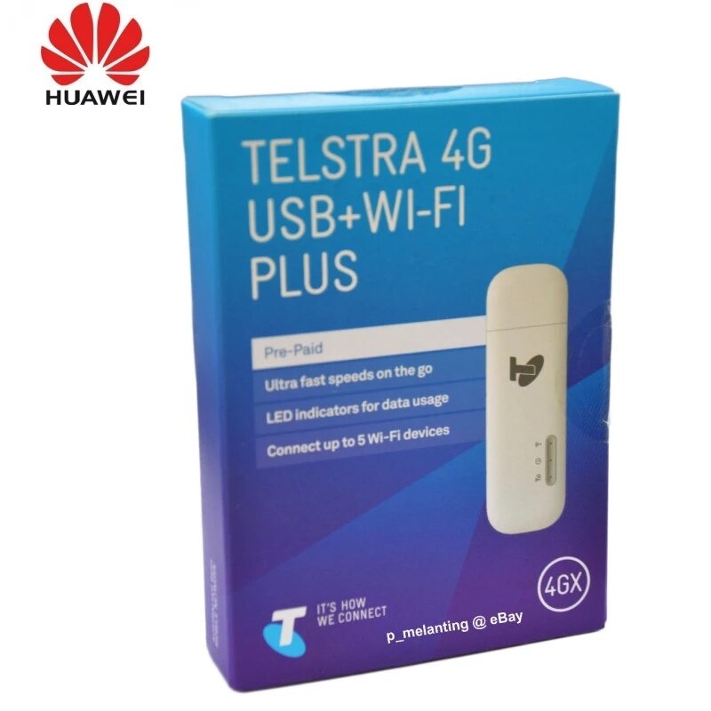 Huawei e3372 E3372s-153 Avec CrC9 Antenne 4G LTE CLÉ USB 150Mbps Datacard Avec