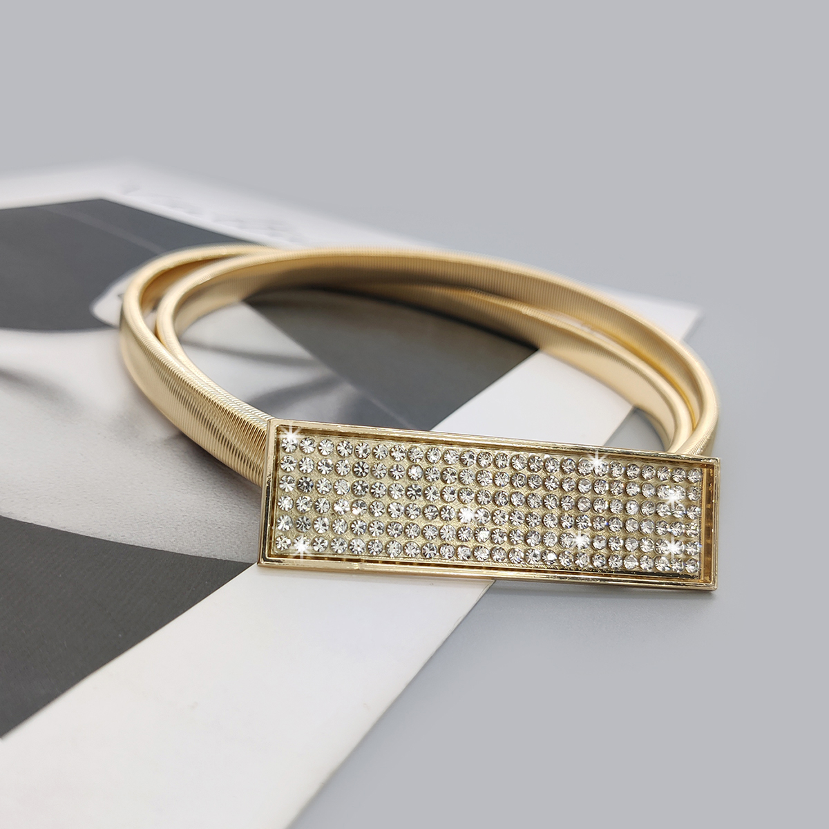 Elastic Gold Chain Belt Female Waist Punk Y2K – Vicedeal