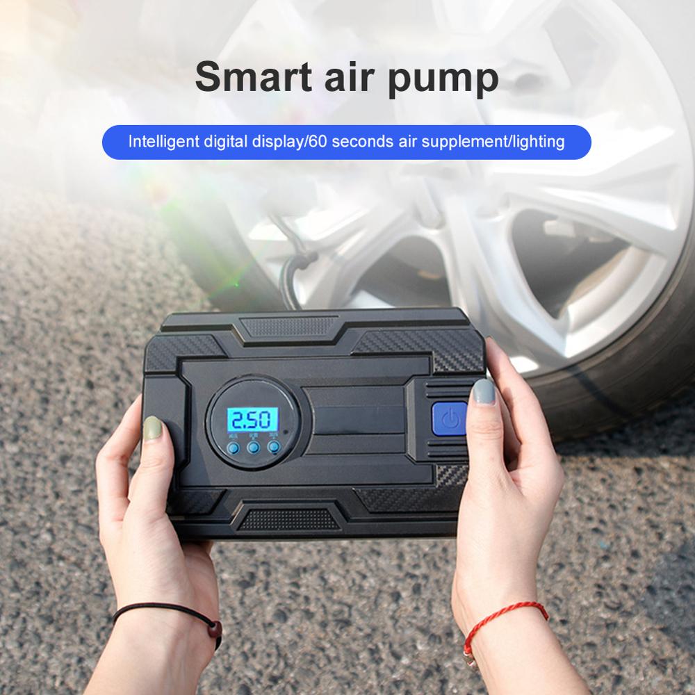 Car Air Compressor DC 12V Digital Tire Inflator Air Pump 150 PSI Auto Air Pump For Car Motorcycle Light Tire Pump for Car Motor