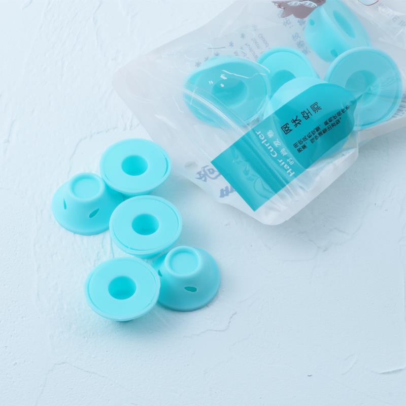 40 pz/impostato gomma morbida silicone bigodino di capelli intrecciare bigodini bigodino di capelli nessun calore capelli messa in piega strumento fai da te trucco giocattoli per le ragazze