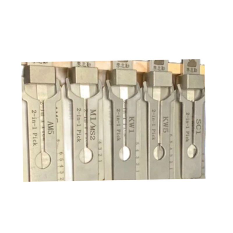 HOUSE LOCK Lishi 2 in 1 SS001 pro SS002 pro SS002 SS001 Decoder for civil locks Hand Tool Locksmith