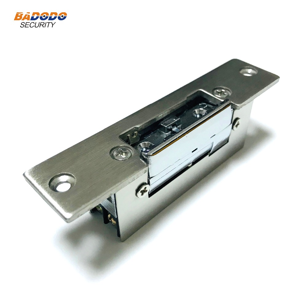 Stainless steel DC 12V Electric Strike lock electronic door lock power on to unlock fail secure for access control