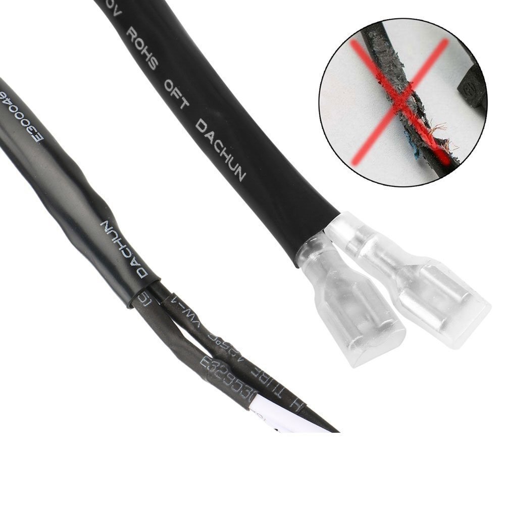 12v Car Wires Relay Harness Kit for Off-road Led Driving Work Light with Switch