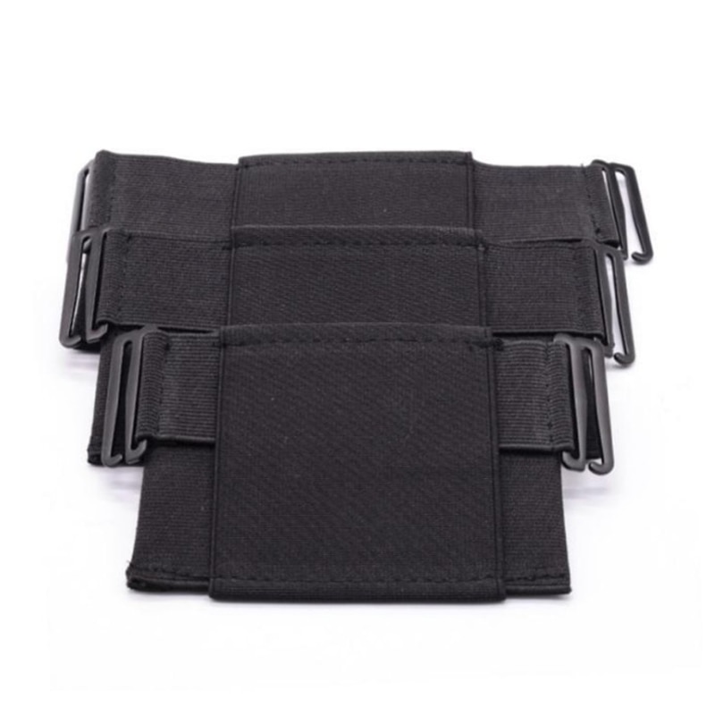 Simple Black Ultrathin Waist Bag Phone Pouch Minimalist Invisible Belt Bags High Elastic Mini Key Card Holder Pouch