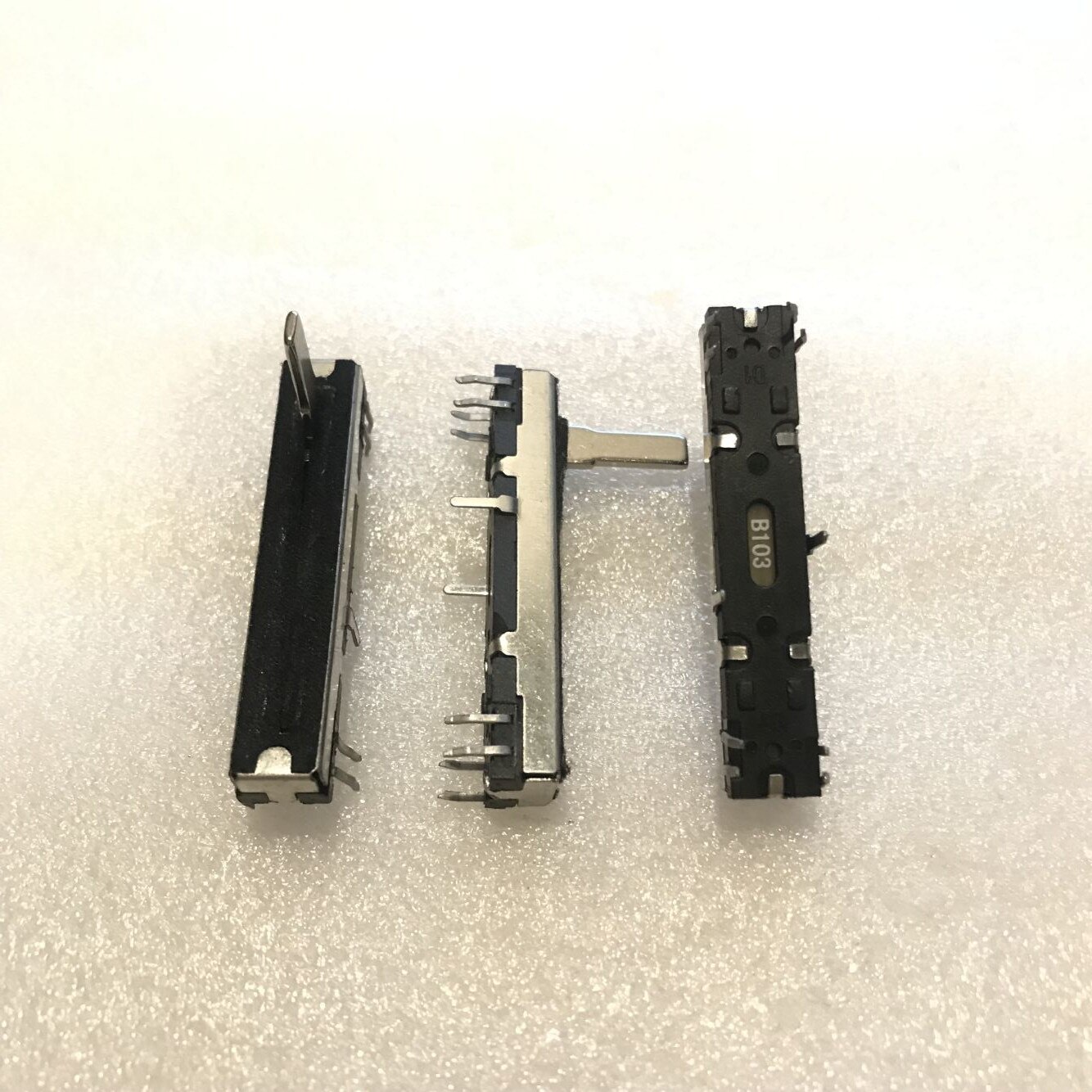 1Pcs Vervanging Slide Potentiometer Fader 10Kb X 2 Slide Volume Voor Korg En Roland Toetsenbord