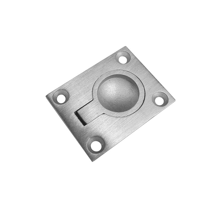 Durevole acciaio inossidabile marino barca ponte boccaporto a filo maniglia di sollevamento anello manopole per porte maniglie anello di trazione hardware per yacht: A