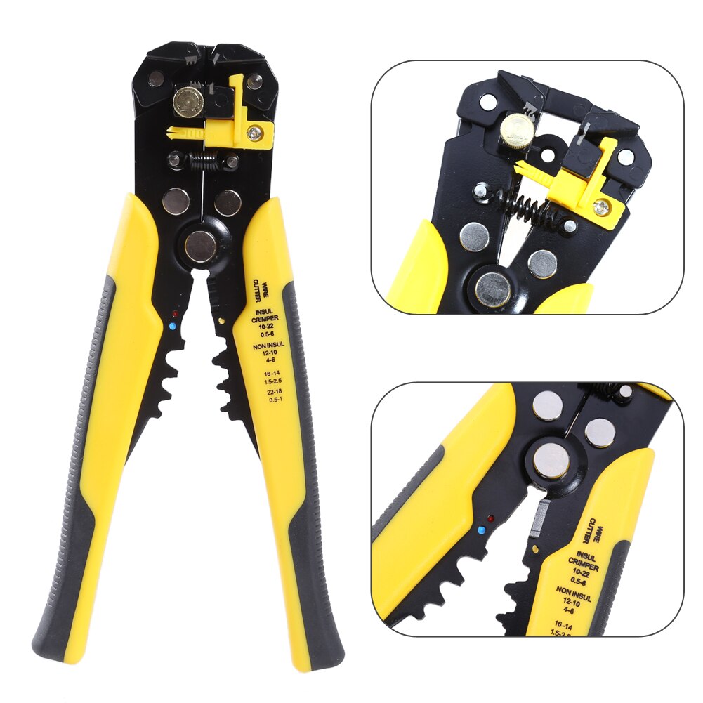 Crimper Cable Cutter 3 in 1 Automatic Cable Wire Stripper crimping plier Self Adjusting Crimper Automatic Wire Stripper Tools