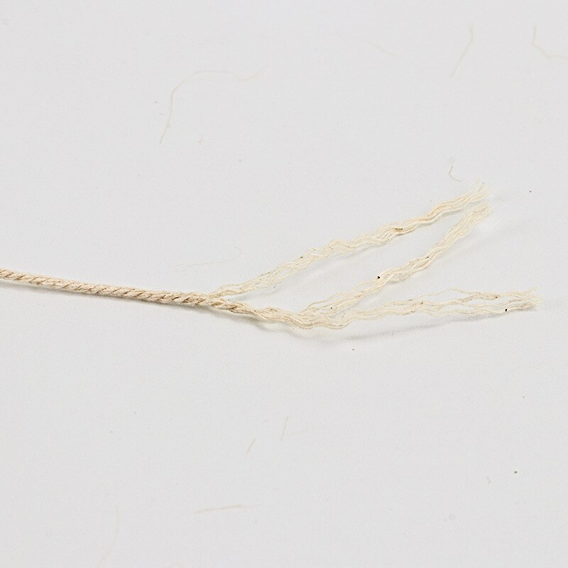 200 Meters 1mm 6 Strands Soft Knitted Cotton Thread For Home Textiles DIY Handmade Sewing Accessories Supplies