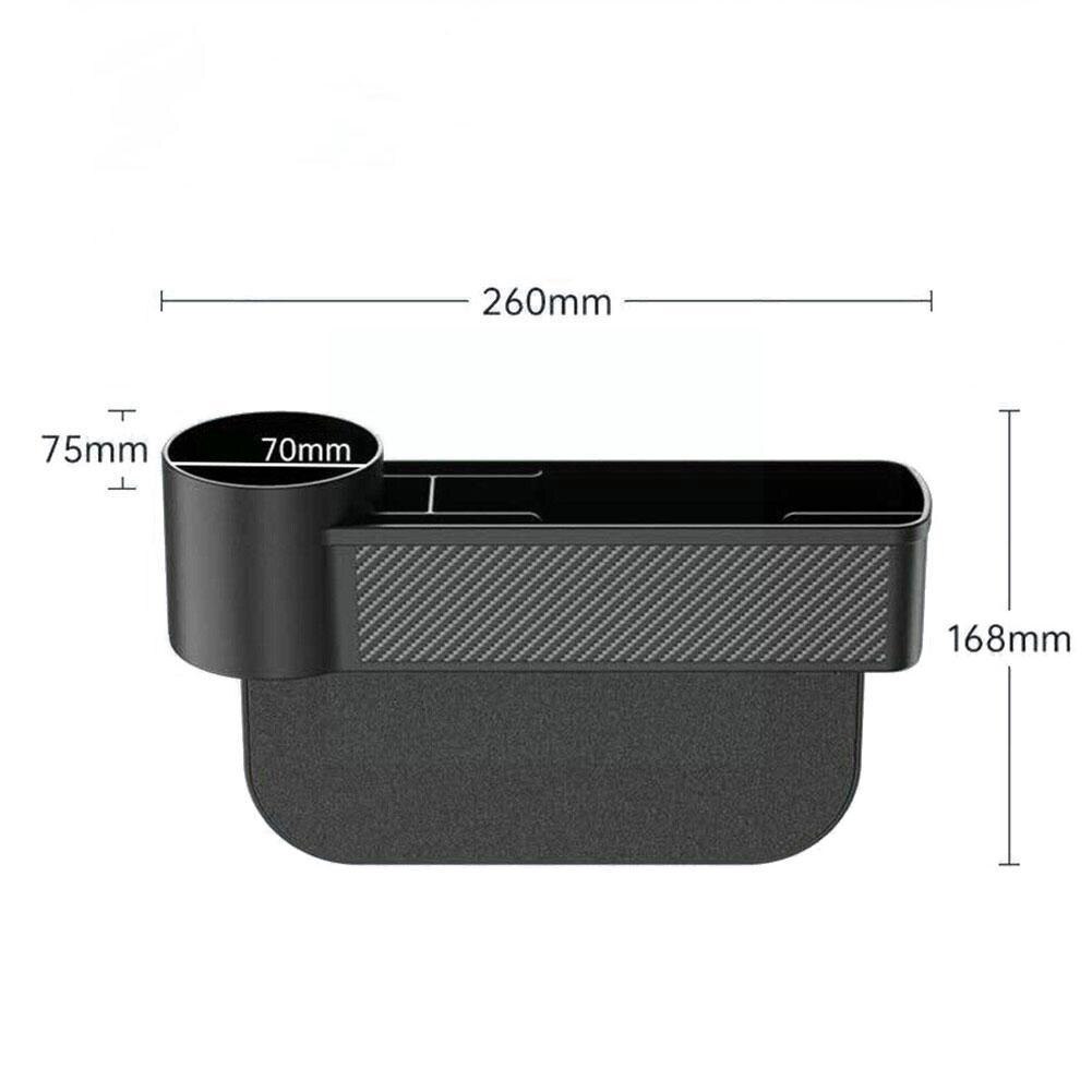 Car Storage Tools Black Auto Car Catcher Filler Organizer Tidying Suv Box Drink Pocket Holder Pocket Stowing Stora I0u3