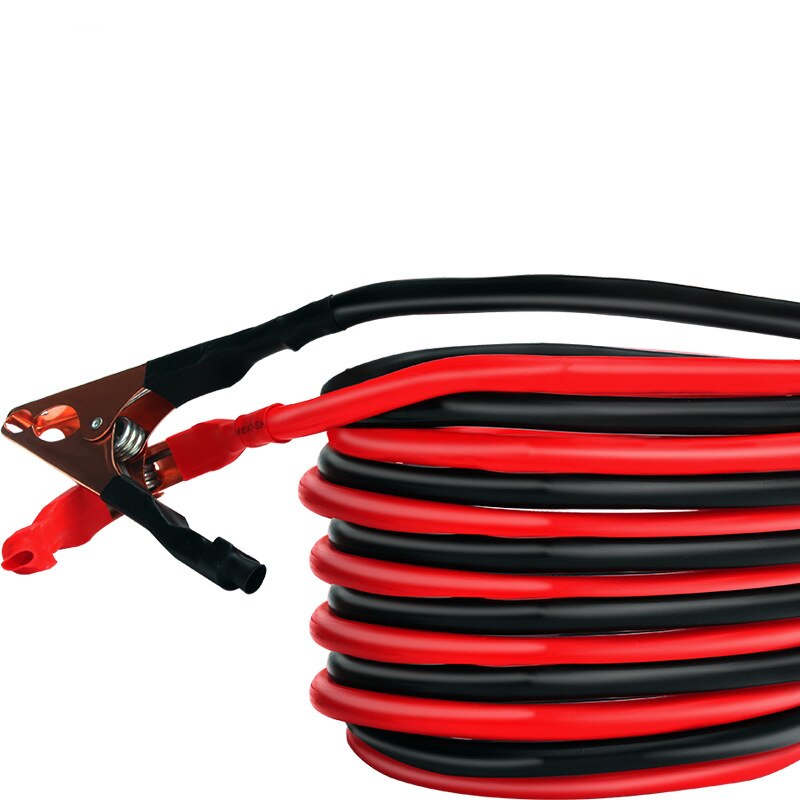 A2.5M Car Power Booster Cable Emergency Battery Jumper Wires Battery Jump Cable Heavy Duty Line Copper Wire Car Accessories