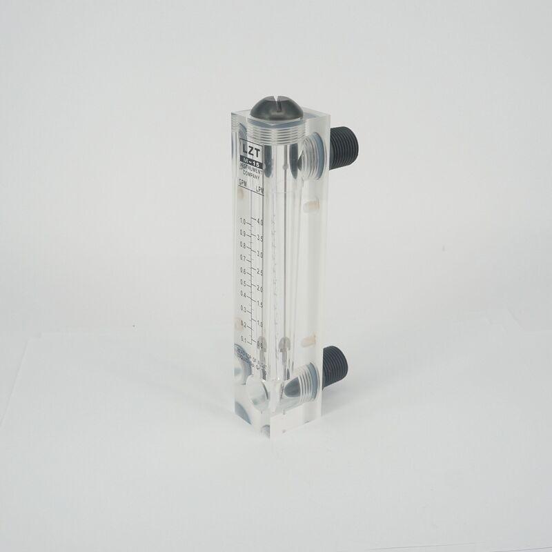 PMMA Flüssigkeit Durchflussmesser Wasser fließen Meter Tafel Rotameter Ohne Regelventil LZM-15 0,2-2LPM 16-160LPH 1-7LPM 10-100LPH 25-250