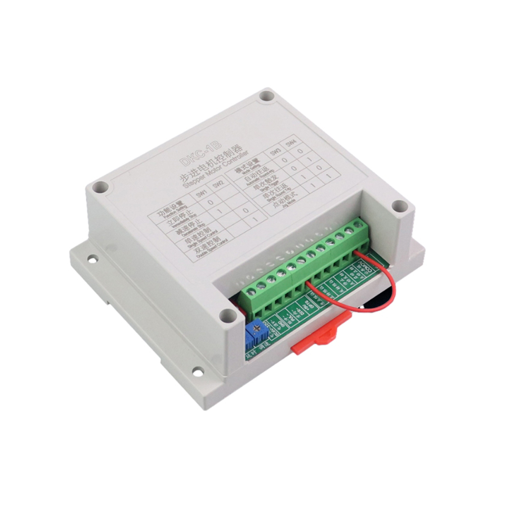 DKC-1B Single-axis Stepper Motor Controller Forward And Reverse Motor Governor Dual-speed PWM Pulse Generator Speed Regulator