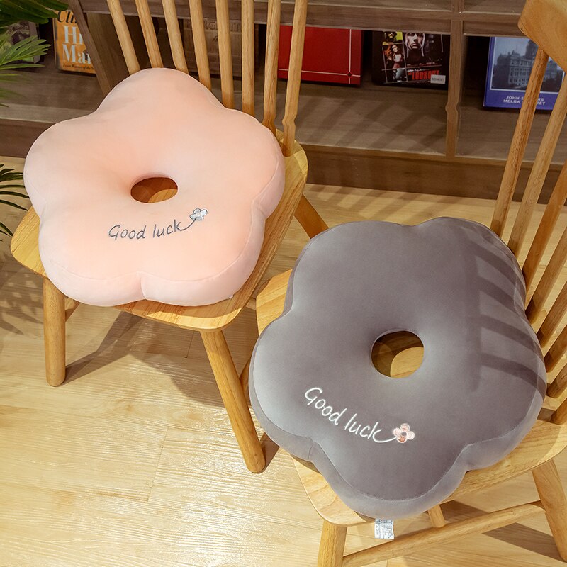 Almohadas con forma de flor, almohadas, decoración barata Cojines de asiento de coche para el hogar, cojines almohadones decorativos gruesos para sillas de oficina para sofá