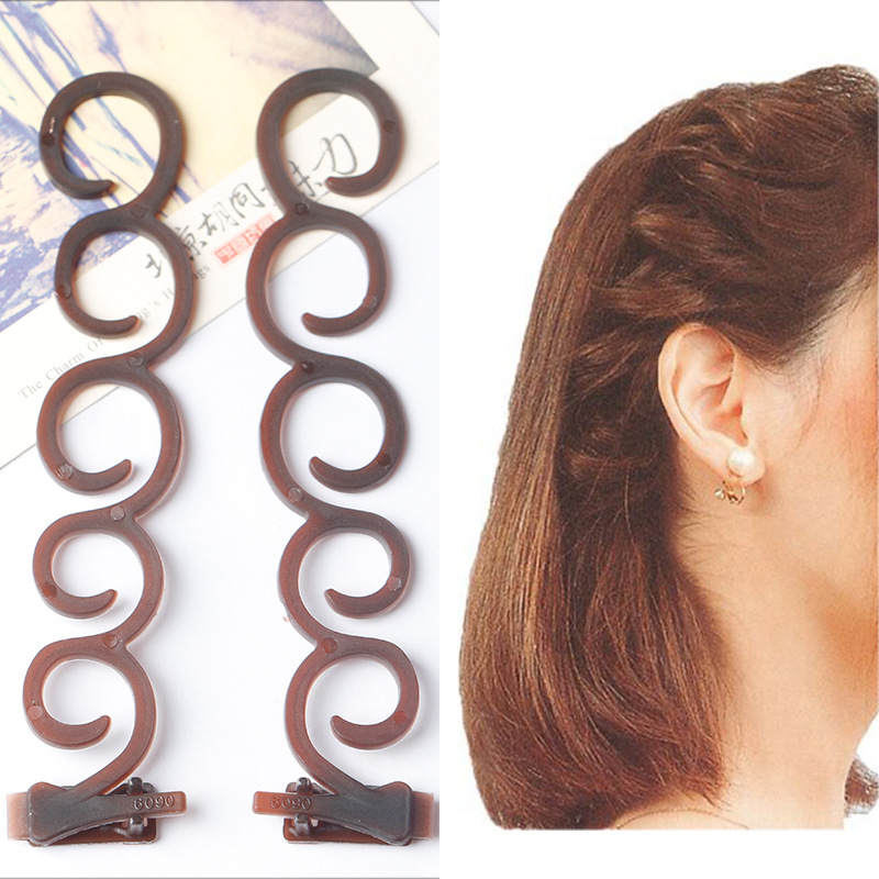 1 set franse elegantie haarvlecht, bloem, magische haarclip, stylist queue, twist, vlecht, diy, kapsel, stylingaccessoires