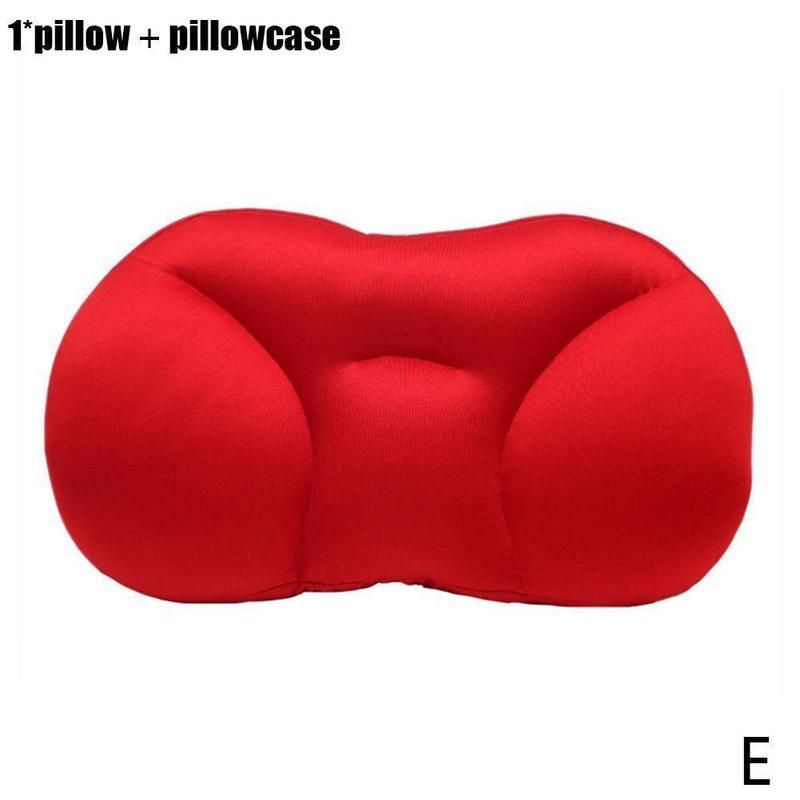 Oreiller de sommeil tout rond nuage oreiller cou soutien oreiller en forme de papillon oreiller ergonomique en mousse doux orthopédique oreiller cervical: 11