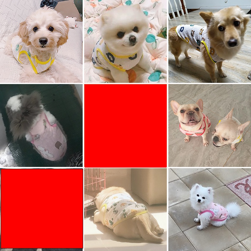 Summer Vest For Medium Large Dogs Cooling Pet Apparel Outfit French Bulldog Terrier Corgi Dachshund Clothing On Accessories