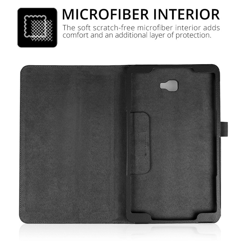 Ultra Slim etui z klapką stojak na PU skórzane etui do Samsung Galaxy Tab A 10.1 2016 przypadku T580 T585 SM-T580 SM-T585 Tablet Funda coque