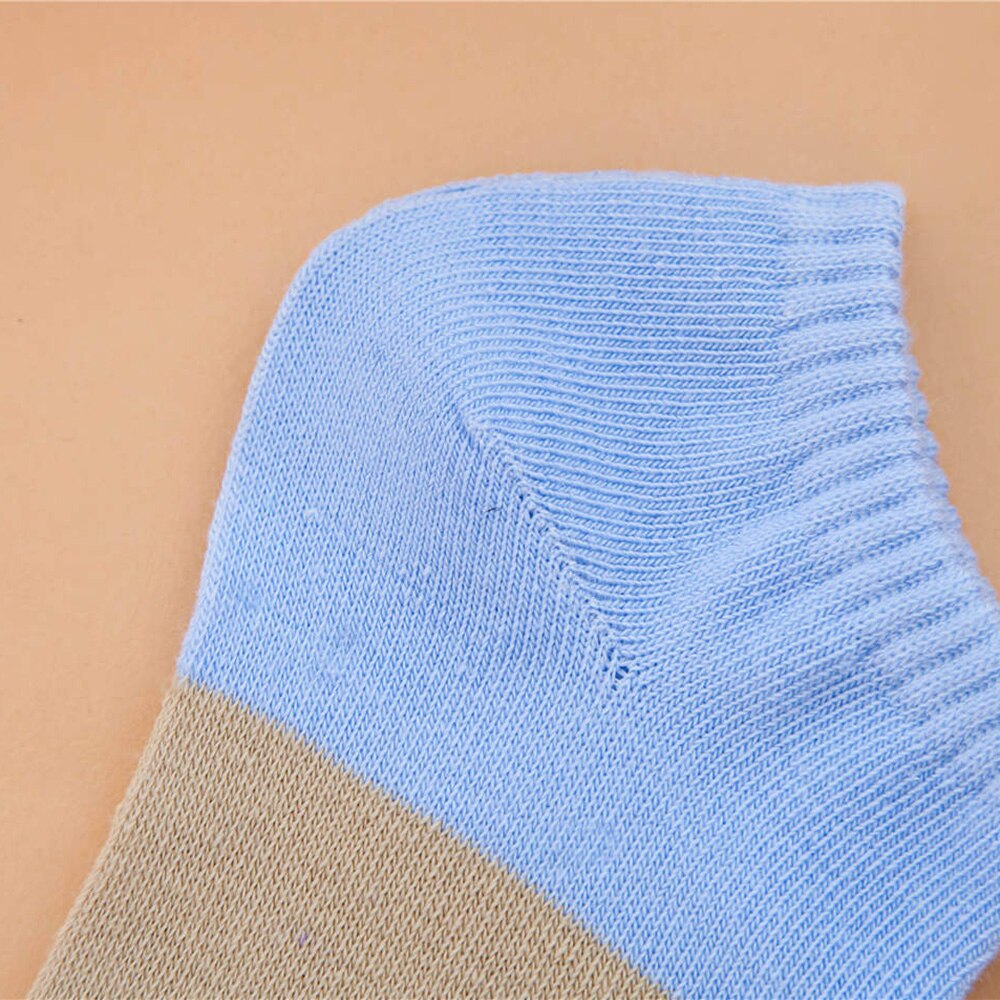 Women Comfortable Ankle Stripe Cotton Socks Novelty Colorful Summer Happy Combed Cotton Short Socks Stripe Boat Socks #W3