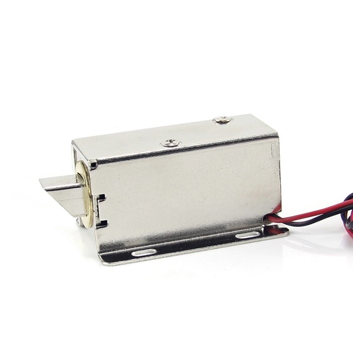 Cerradura cajón de gabinete, cerrojo eléctrico, 12V, 24V: 24V A