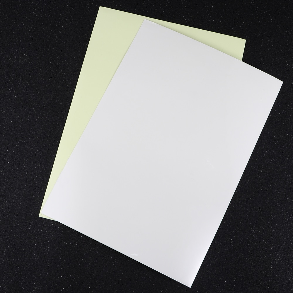 4pcs A4 Fluorescent Caution Tape Luminous Waterproof Warning Tapes Caution Barrier Safety Adhesive Sticky Tape for Home Warehous