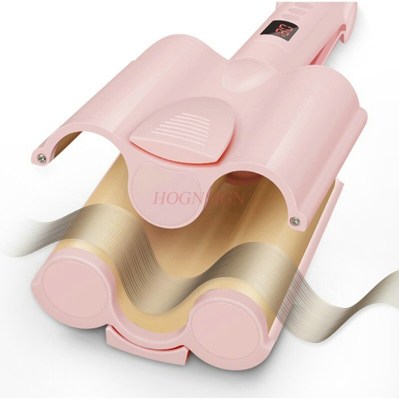 Head Curling Rod Water Ripple Electric Curling Rod Curler Three Stick Wave Big Volume Artifact Corn Perm Splint