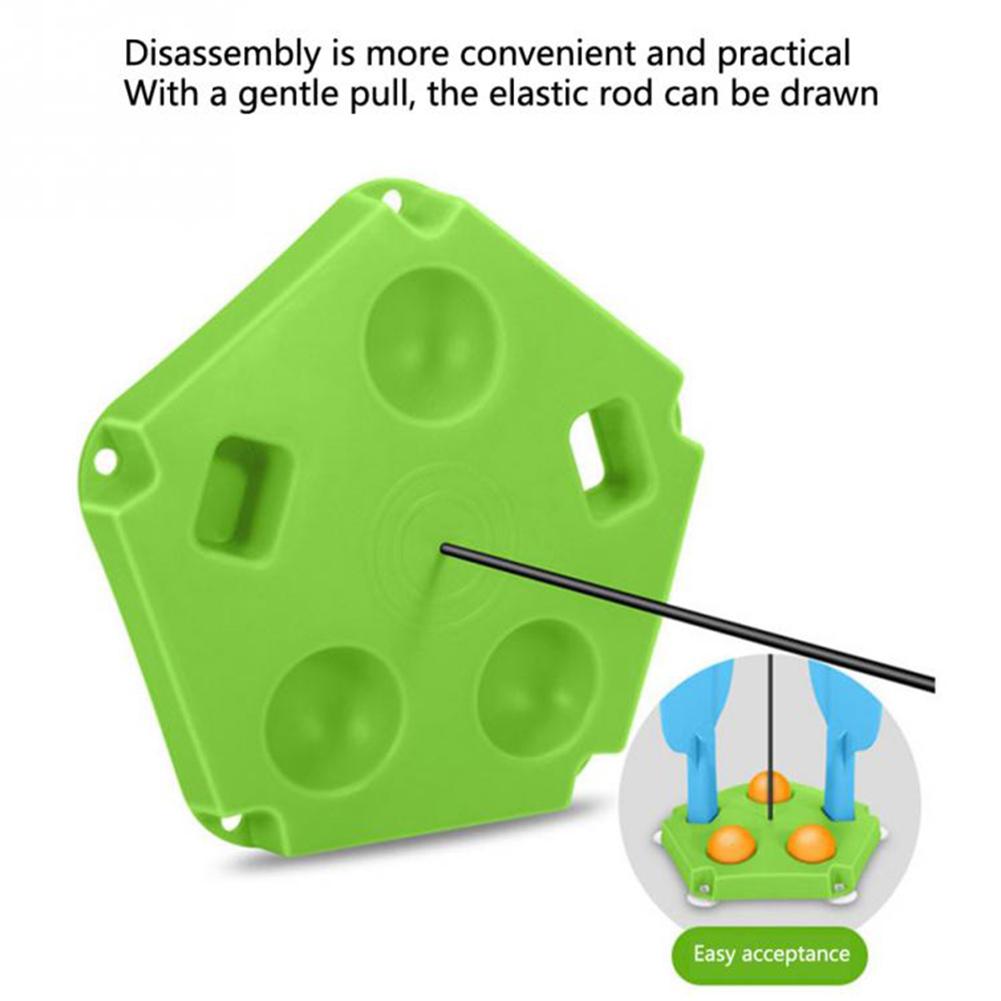 1 Juego de entrenador de tenis de mesa con eje elástico suave herramientas de entrenamiento de Ping Pong juegos para niños de interior o al aire libre