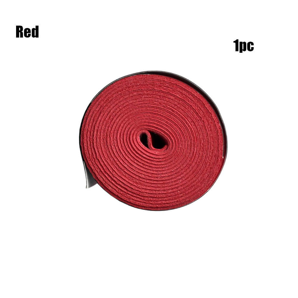 1 pièces anti-dérapant sueur absorbée enveloppes tarauds sec raquette de Tennis Grip Badminton poignées raquette Vibration surgrip bandeau Anti-transpiration Sports: Red