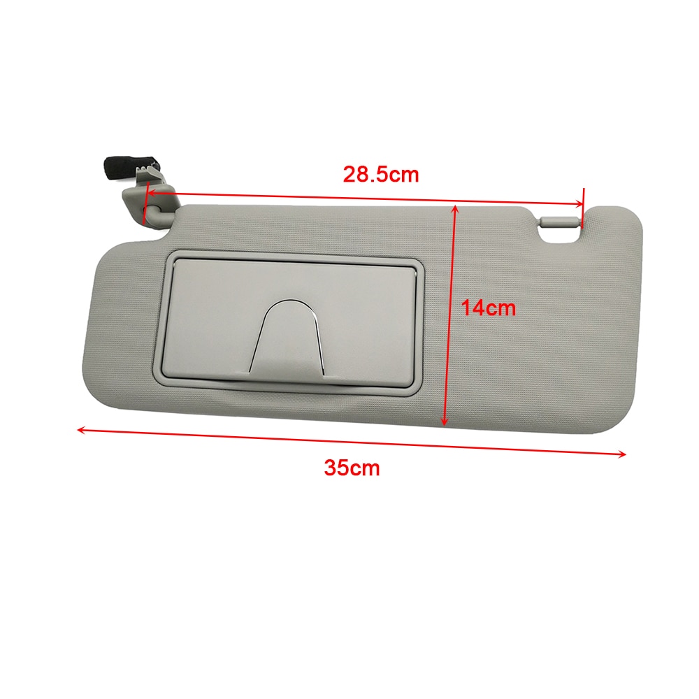 Parasol con espejo para Suzuki Grand Vitara, accesorios para el lado derecho, -