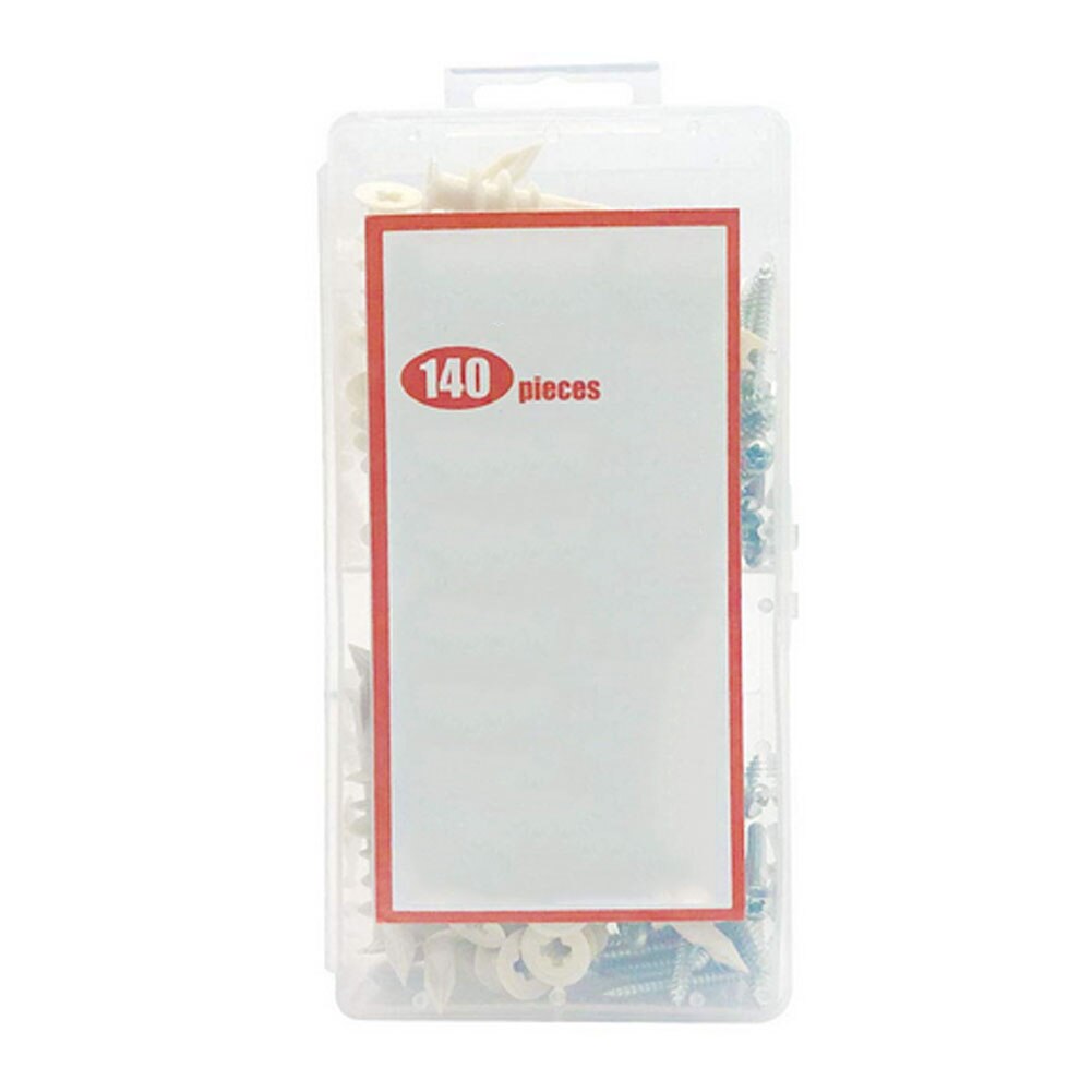 Kotwica robić płyt gipsowo-kartonowych 140 szt. 15*33mm płyta gipsowo-kartonowa nylonowa kotwica samowiercące ściany gipsowo-kartonowa plastikowa nylonowa kotwica światło żółte