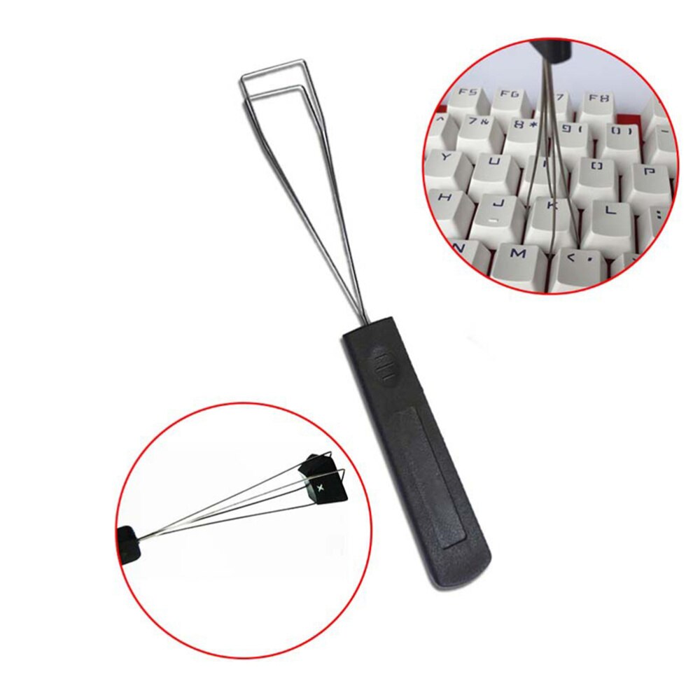 Metalen Sleutel Puller Schakelaars Remover Tool Voor Mechanische Toetsenbord Keycaps Puller Vervanging 2 In 1 Sleutel Switch