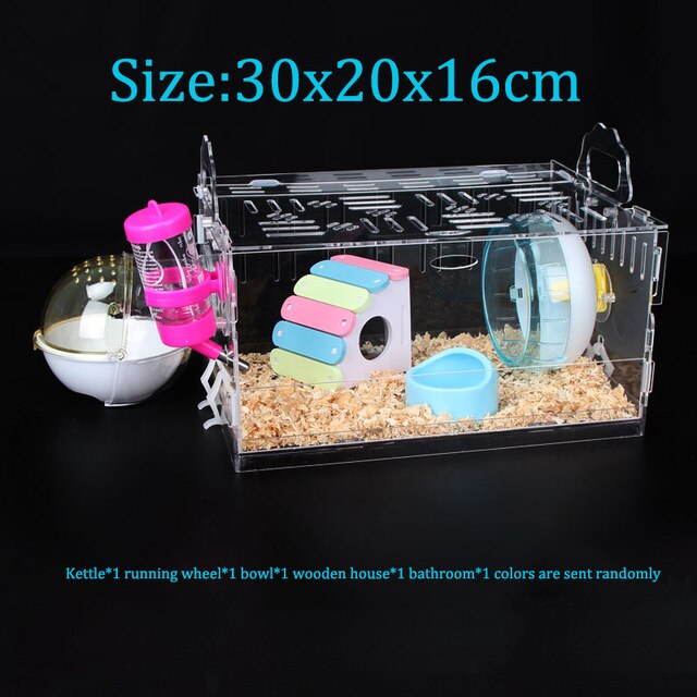 Photo inspiration: Fresh Look at Tray Style Hamster House Acrylic Double Layer Over