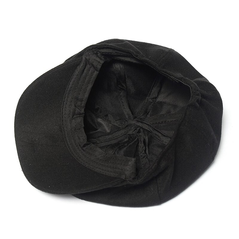 Hombres Retro gorra Baker Boy de vendedor de Golf sol gorra de boina de