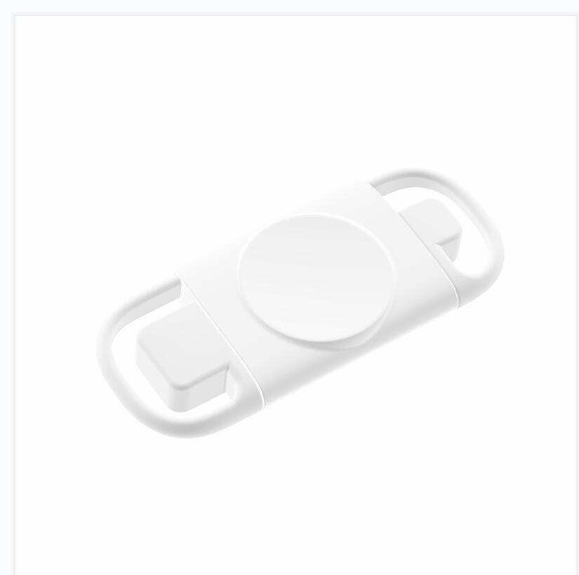 Mini station de chargement sans fil magnétique pour Apple Watch série 8 7 6/5/4/SE/3/2, câble de chargement sans fil Portable pour iwatch: WHITE