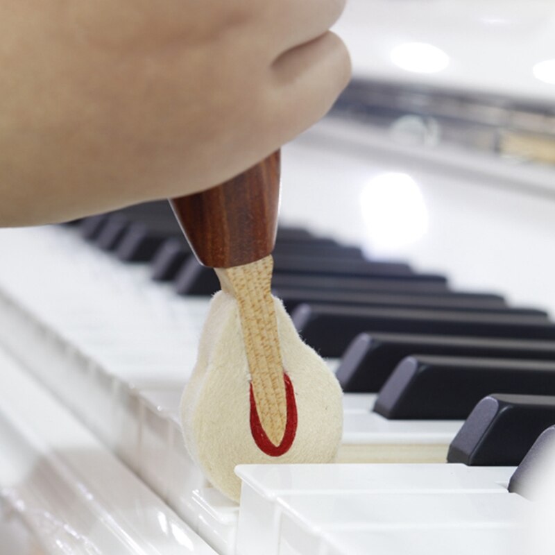 Piano Tuning Gereedschap Accessoires-Piano Tuning Key Helpen Schokkend Hamer Met Vilt Hoofd-Piano Reparatie Tool Onderdelen