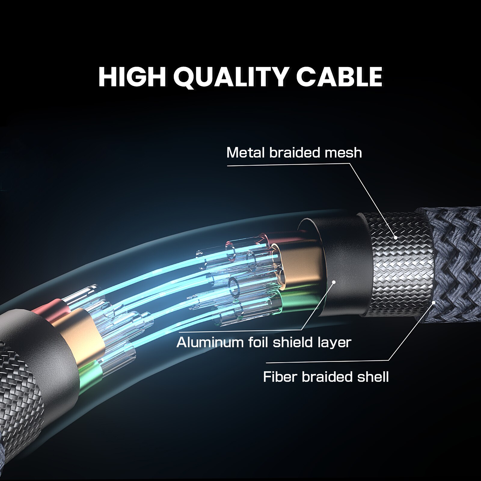 Cable Compatible con DisplayPort a HDMI, 4K, 30Hz, DP a HD, puerto de pantalla, vídeo, Audio para PC, proyector HDTV, 3 pies, 6 pies, 10 pies