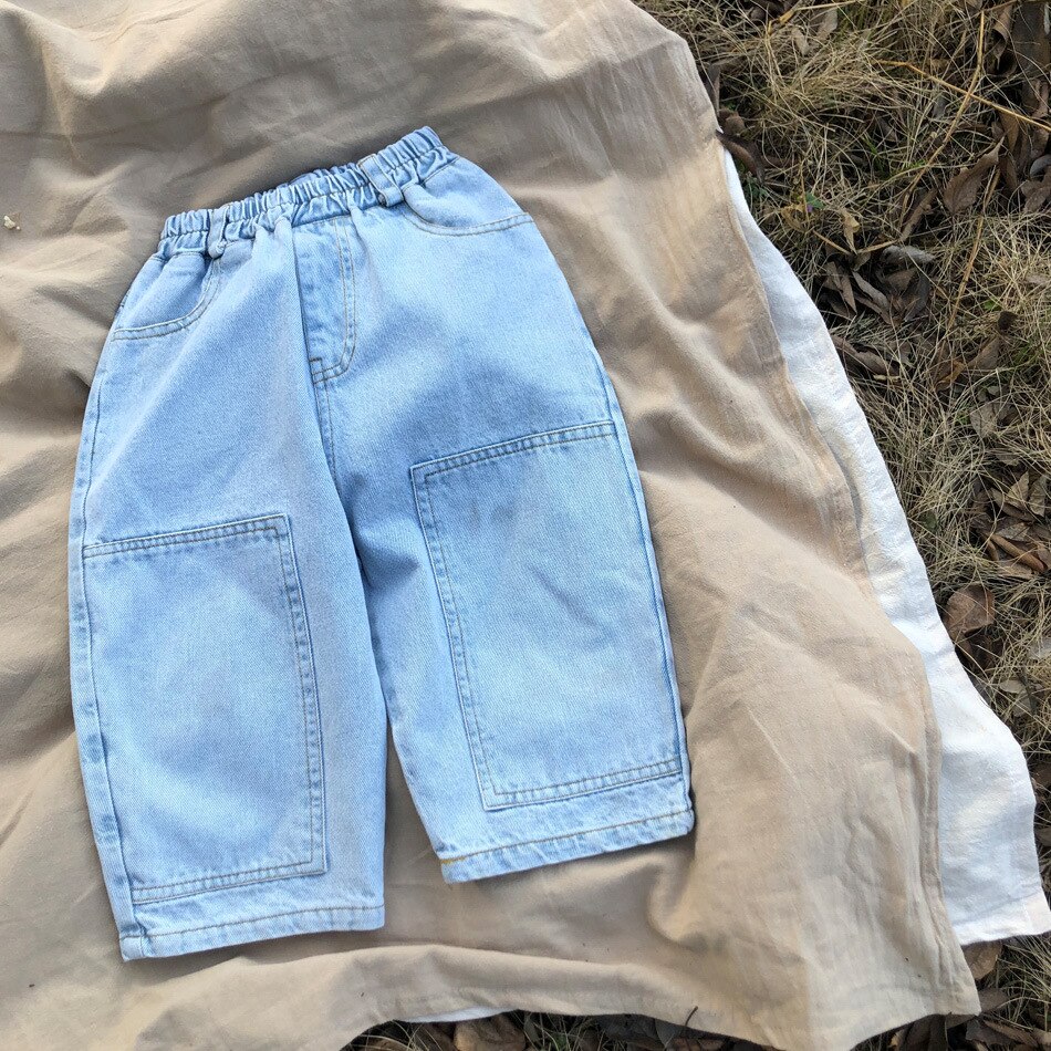 Lente Meisjes Mode Denim Broek Kinderen Koreaanse Broek Meisje Broek: 5