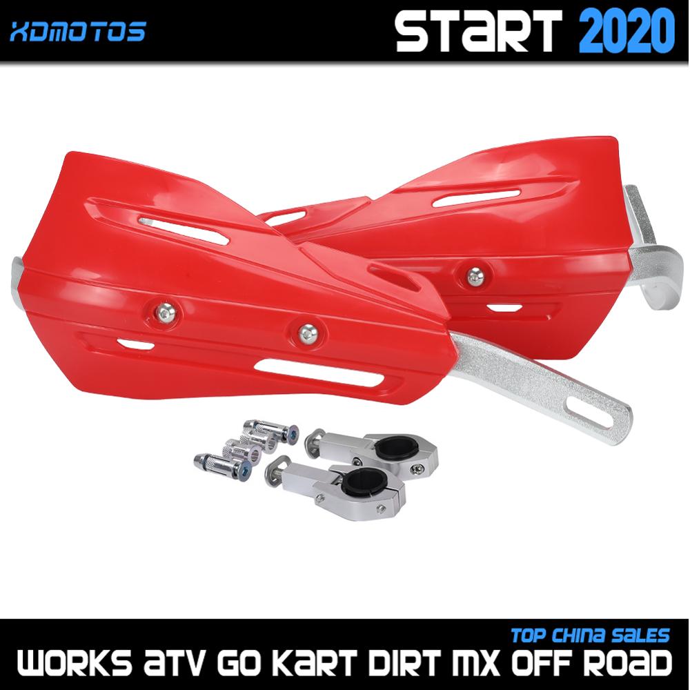 Paramani moto 22MM 28MM paramani protezioni mani per Yamaha YZ YZF WR WRF 125 250 450 YZ250 YZ250F WR250 WR250F: RED-A