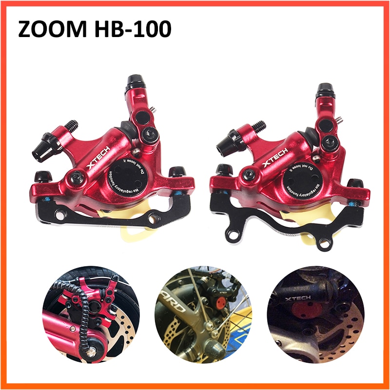 Zoom HB100 Hydraulische Schijfrem Mtb Road Fiets Remklauwen Voor Achter Mountainbike Remmen Sets