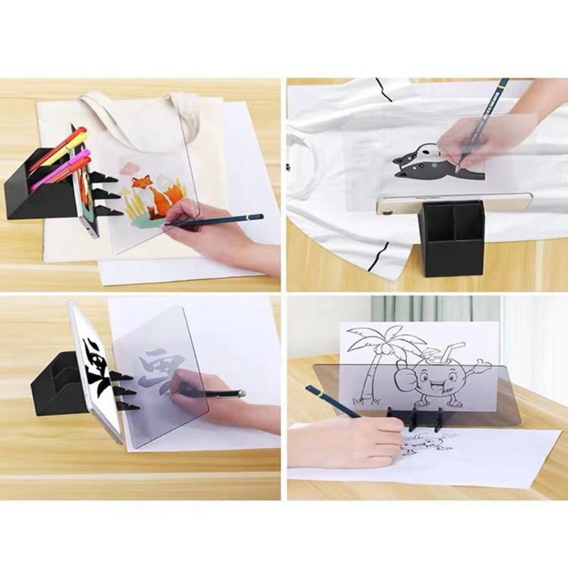 Paint Artifact Optical Imaging Light Pad Beginner Projection Sketch Board W0YE