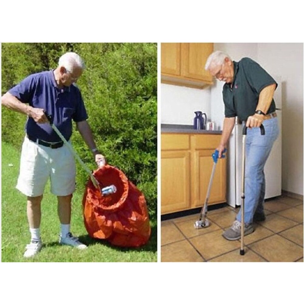 Multi-Purpose Home Foldable Durable Helper Grabber Long Arm Trash Garbage Pick Up Hand Gripper Cleaning Tool