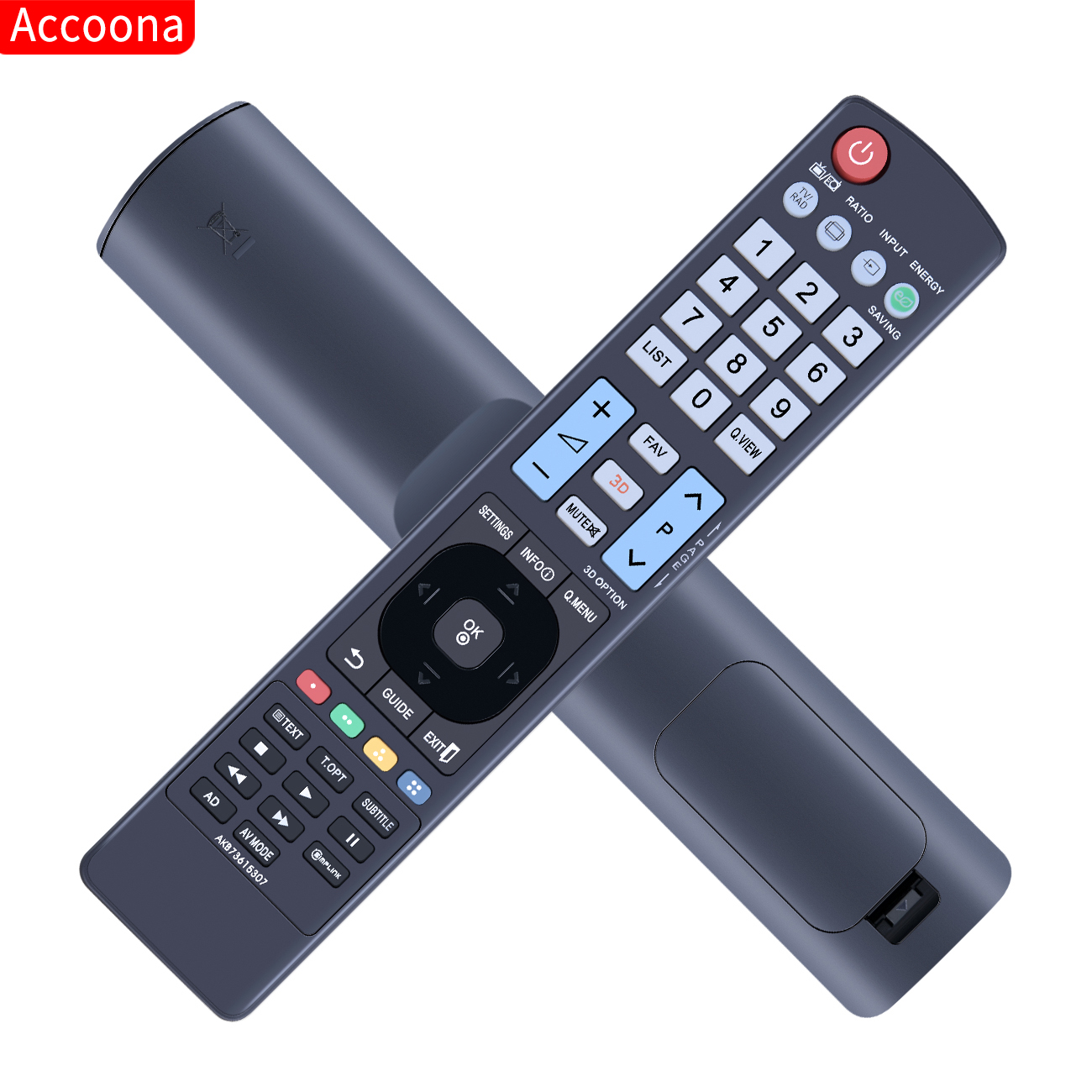 AKB73615307 Replaced Remote for TV 55LM615T-ZE 32LM611S 47LM615S 32LM6400