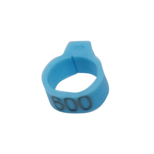 100 PCS Plastic Pigeon Foot Rings - 10 Colors, 8mm Inner Diameter For Doves, Quail, Small Birds - View #14