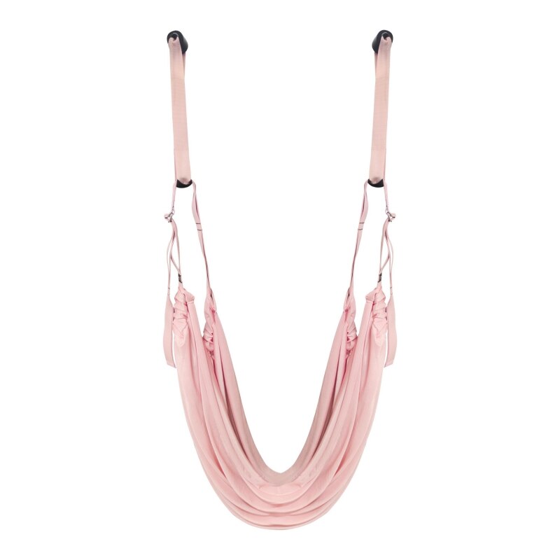 Aerial Yoga Rope Open Hip Stretch Yoga With Inverted Rope Pull Stretch Belt Splits Lower Waist Trainer: P