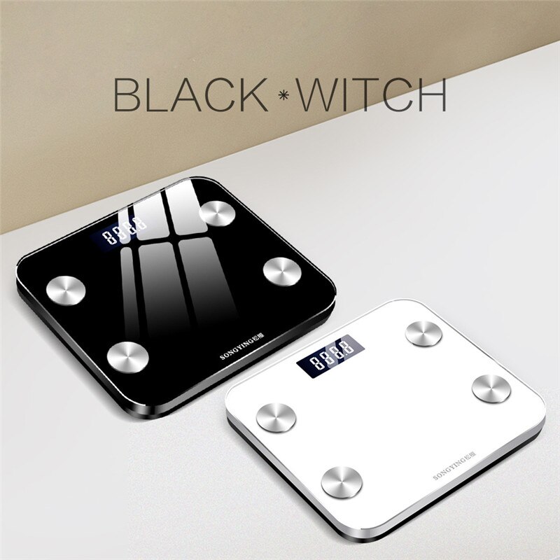 Bluetooth electronic scale Intelligent Bathroom Floor Body Scale Fat Scale Bluetooth Weighing Floor Scales Electronic Scales