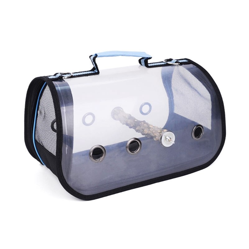 Vogel Tragetasche Für Papageien - Transportbox Mit Stehstange & Tablett