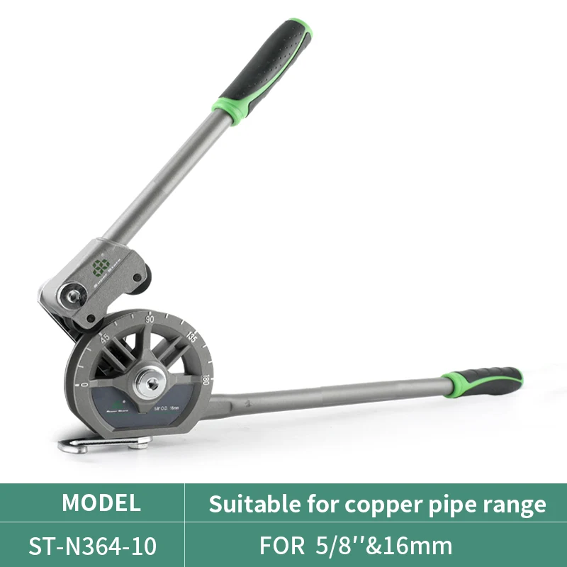 DSZH Copper Pipe Bender Tool 5/8/16 1/2/4 for Copper Aluminum Pipe Air Conditioner 3 in 1 Lever Bending Machine for 6/8/10mm: GOLD