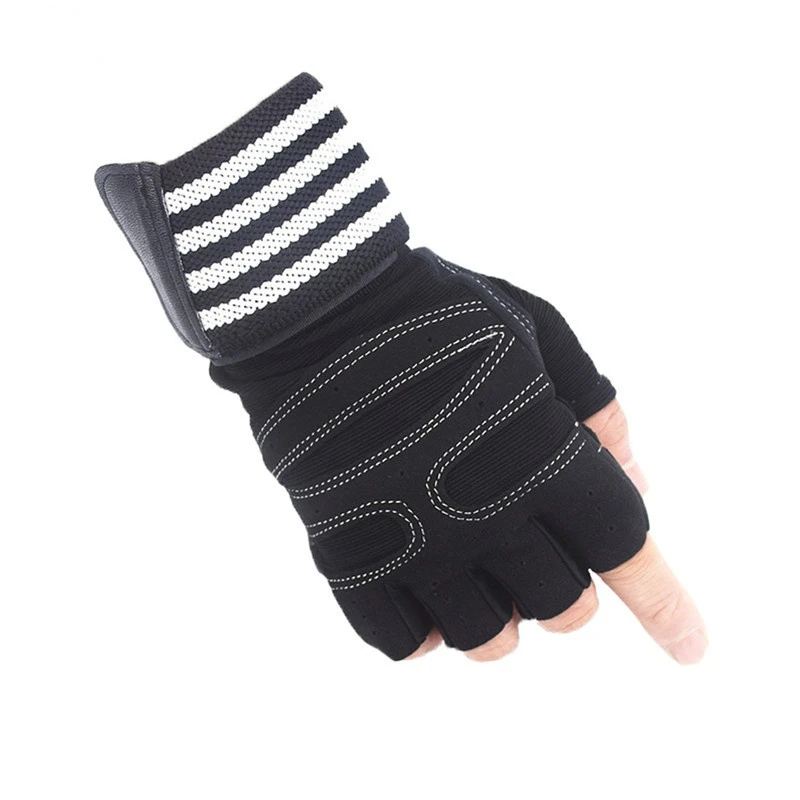 Gewichthefhandschoenen Heren Dames Trainingshandschoen Barbell Gym Fitnesshandschoenen met polssteun voor Crossfit Training Oefening Beschermen: Overigen / L