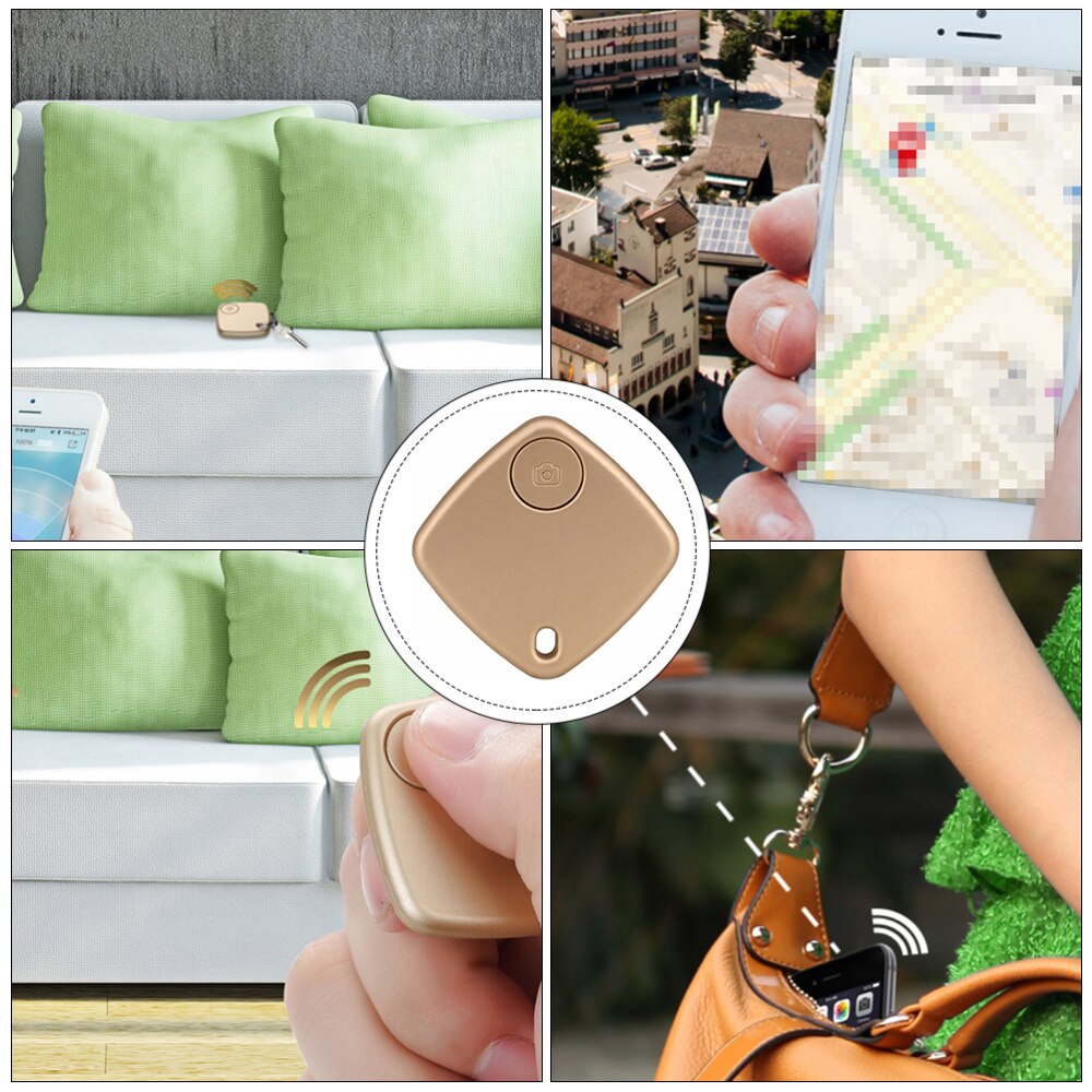 1pc Portable Stylish Practical Wireless Locator Wallet Tracker Tracking Device Wireless Positioner Wireless Localizer