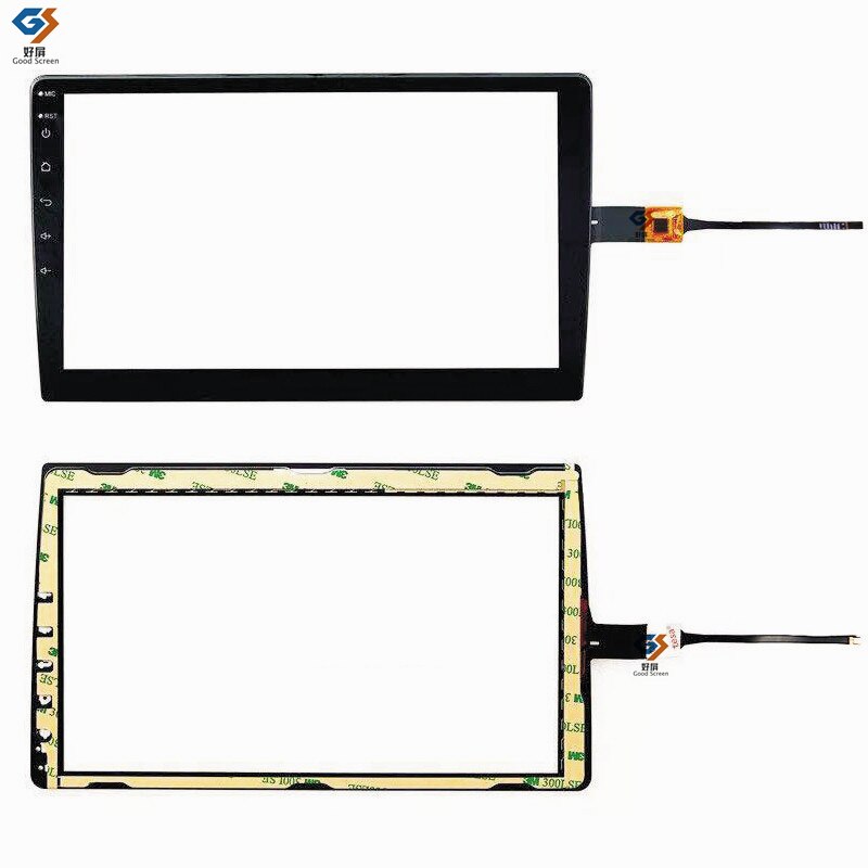 Radio de navegación GPS, reproductor multimedia, 9 pulgadas, pantalla táctil capacitiva, digitalizador p/n, XY-PG9020-FPC-A17/XY-GG90097-9.0-A5-2.5D