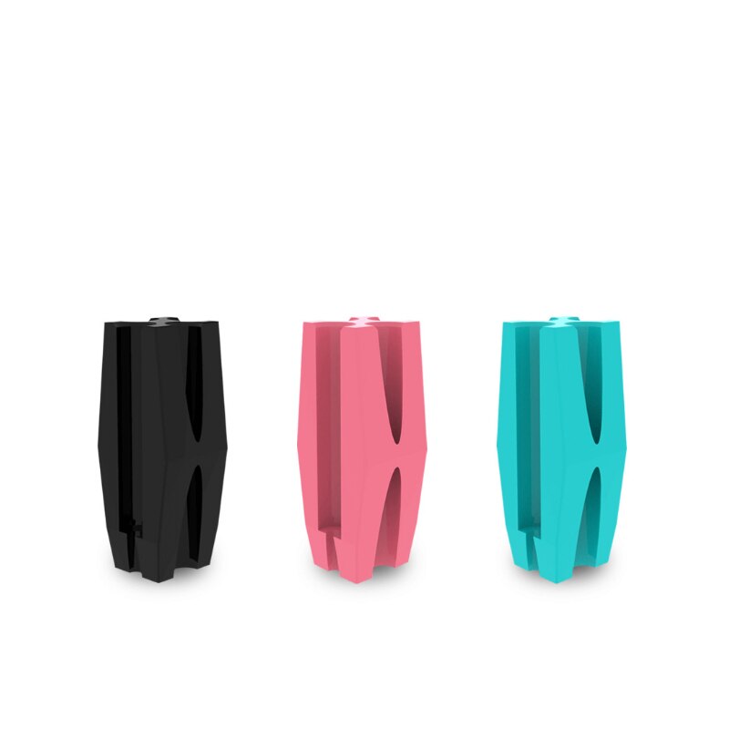 Lápiz de cejas con forma de pico de pato, herramienta de modelado de maquillaje de ojos, resistente al agua, rosa, 4 en 1